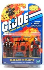 2000 GI Joe RAH Special Collectors Edition Major Bludd & Rock Viper 2 Pack